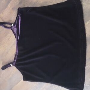 No Boundaries Blackberry Velvet Camisole